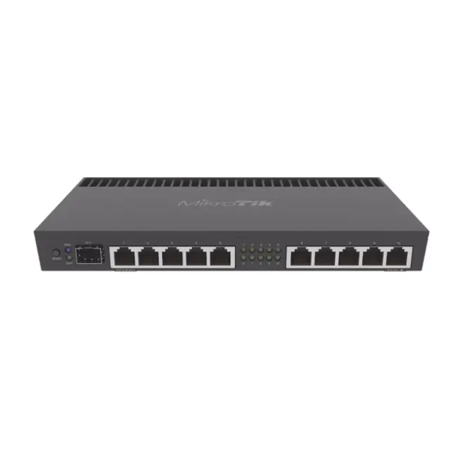 [RB4011IGS+RM] (RB4011iGS+RM) RouterBoard, CPU 4 Núcleos, 10 Puertos Gigabit Ethernet, 1 puerto SFP+