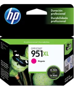 [82849] Cartucho de tinta HP 951XL Magenta Original (CN047AL).