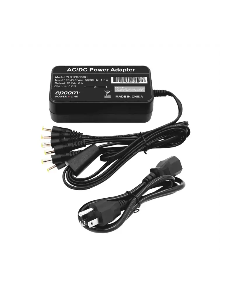 AC/DC POWER ADAPTER 6A 12VDC