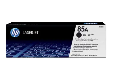 Cartucho de tóner HP 85A Negro Laserjet Original (CE285A).